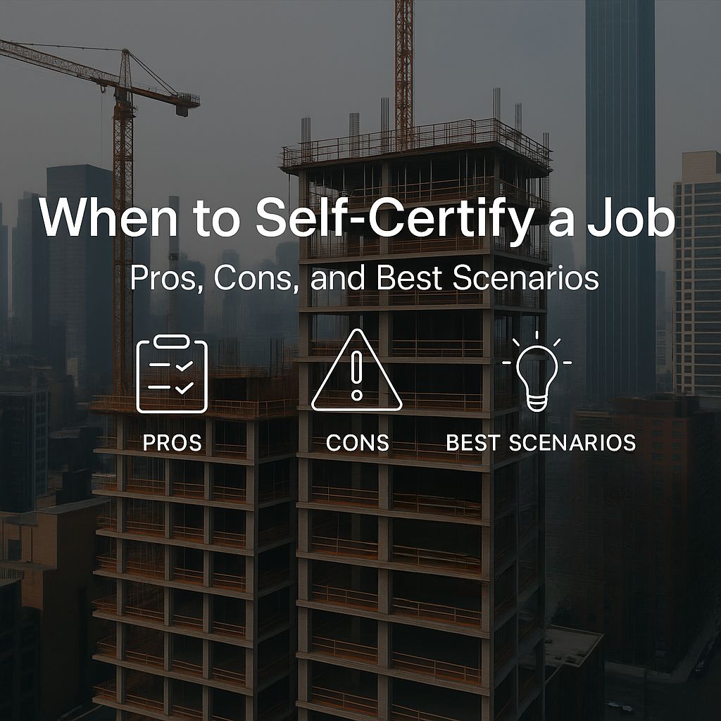 When to Self-Certify a Job