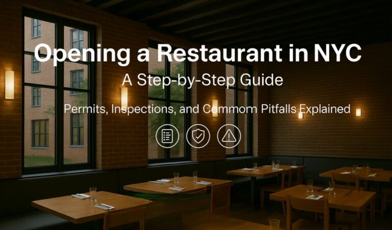 Opening a Restaurant in NYC
