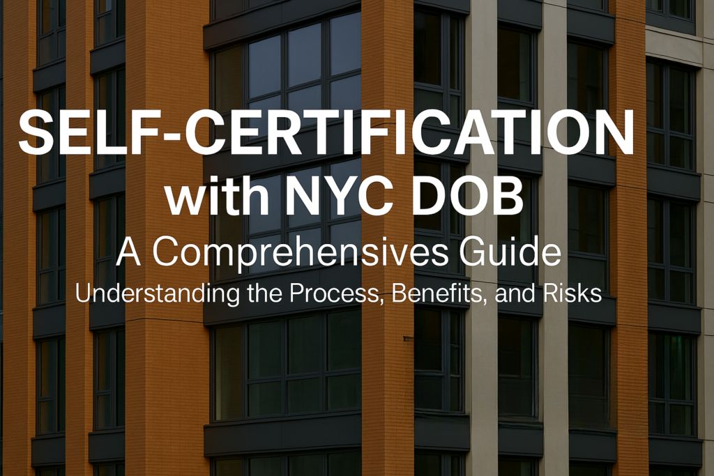 NYC Self-Certification with DOB
