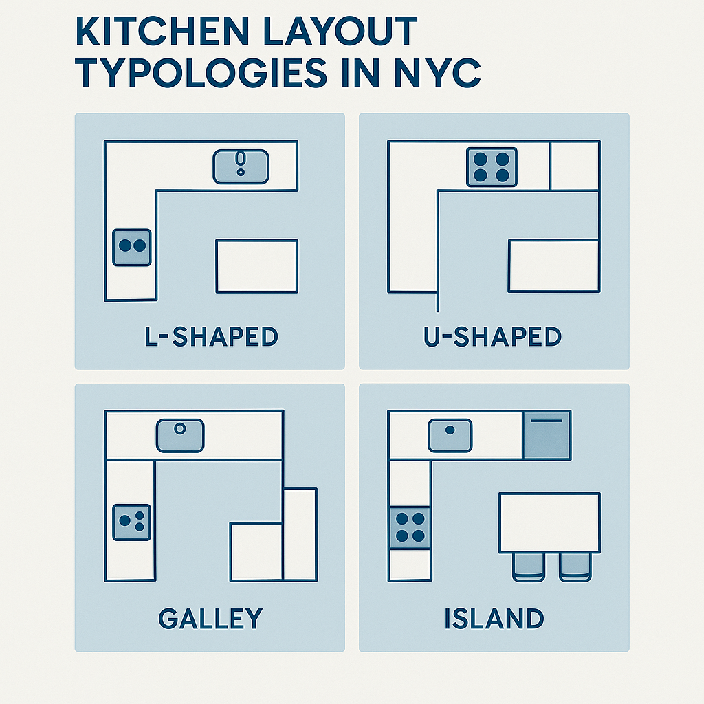 Kitchen Layout Typologies in NYC