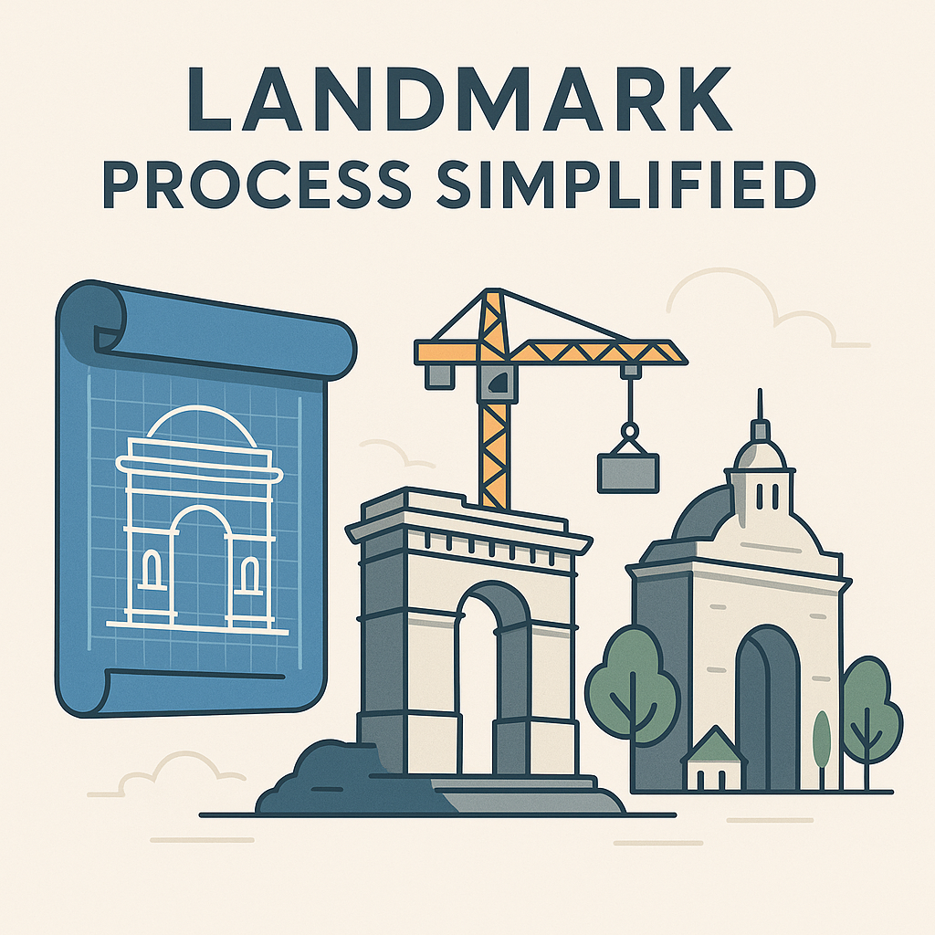 Landmark process simplified